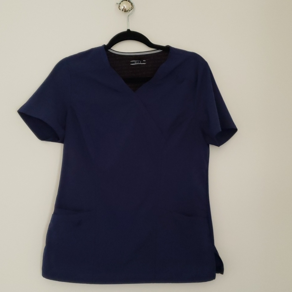 SCRUB set + Navy Blue Elle brand